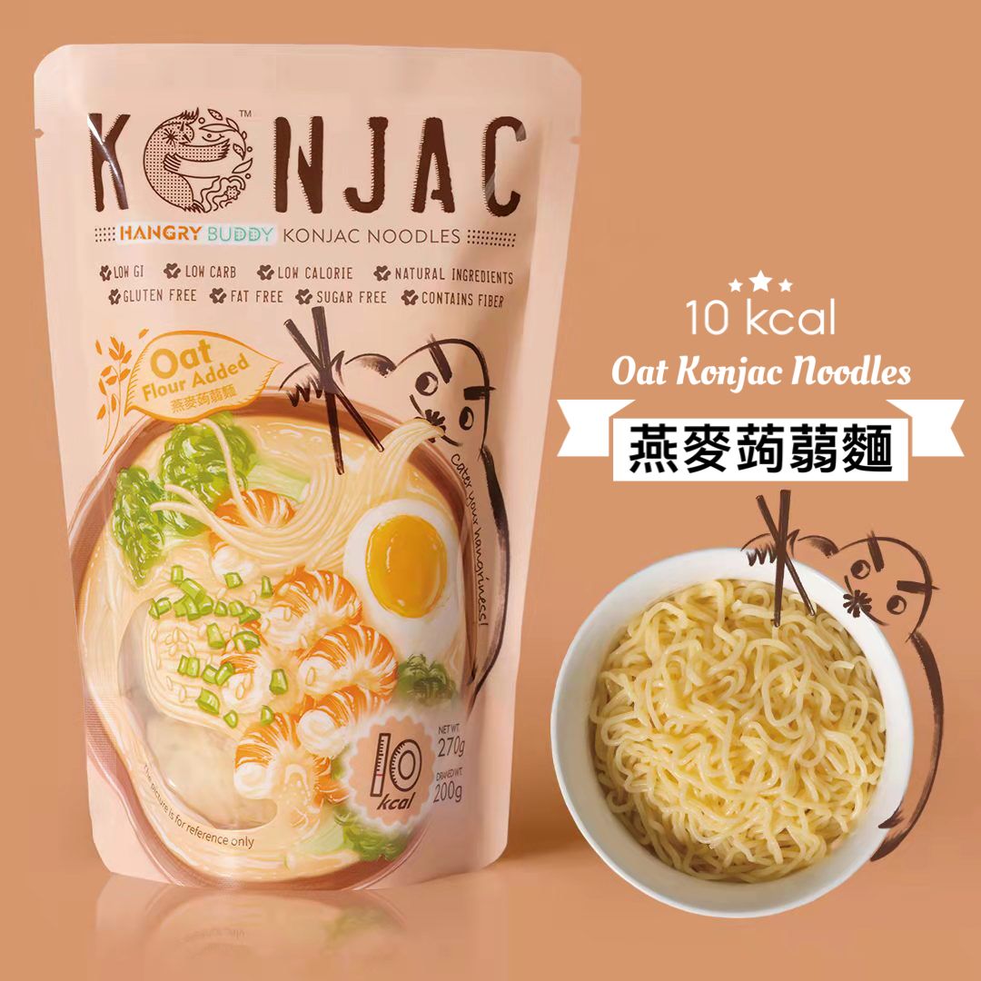 燕麥蒟蒻麵 @ Hangry Buddy 生酮飲食地圖 KetoMapHK